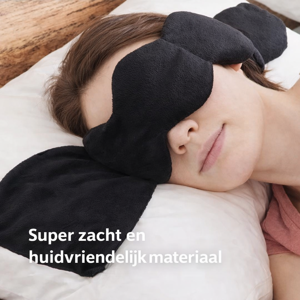 Verzwaard Slaapmasker. Slaap Dieper & Rustiger.
